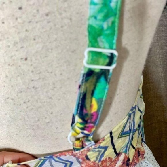 Hem & Thread Multi-Color Sleeveless Mini Dress M - Picture 4 of 7